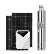 Sunpal 3 polegadas 1,5 hp 72 volts Centrifugal Submersível Bomba de água solar para abastecimento de água residencial